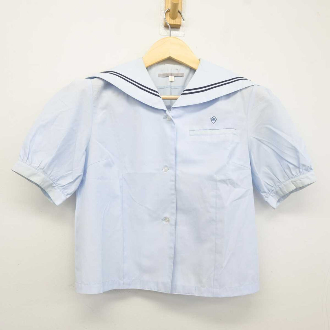 中古】栃木県 宇都宮清陵高等学校 女子制服 2点 (ニット・シャツ 中古】栃木県 宇都宮清陵高等学校 女子制服 2点 (ニット・シャツ
