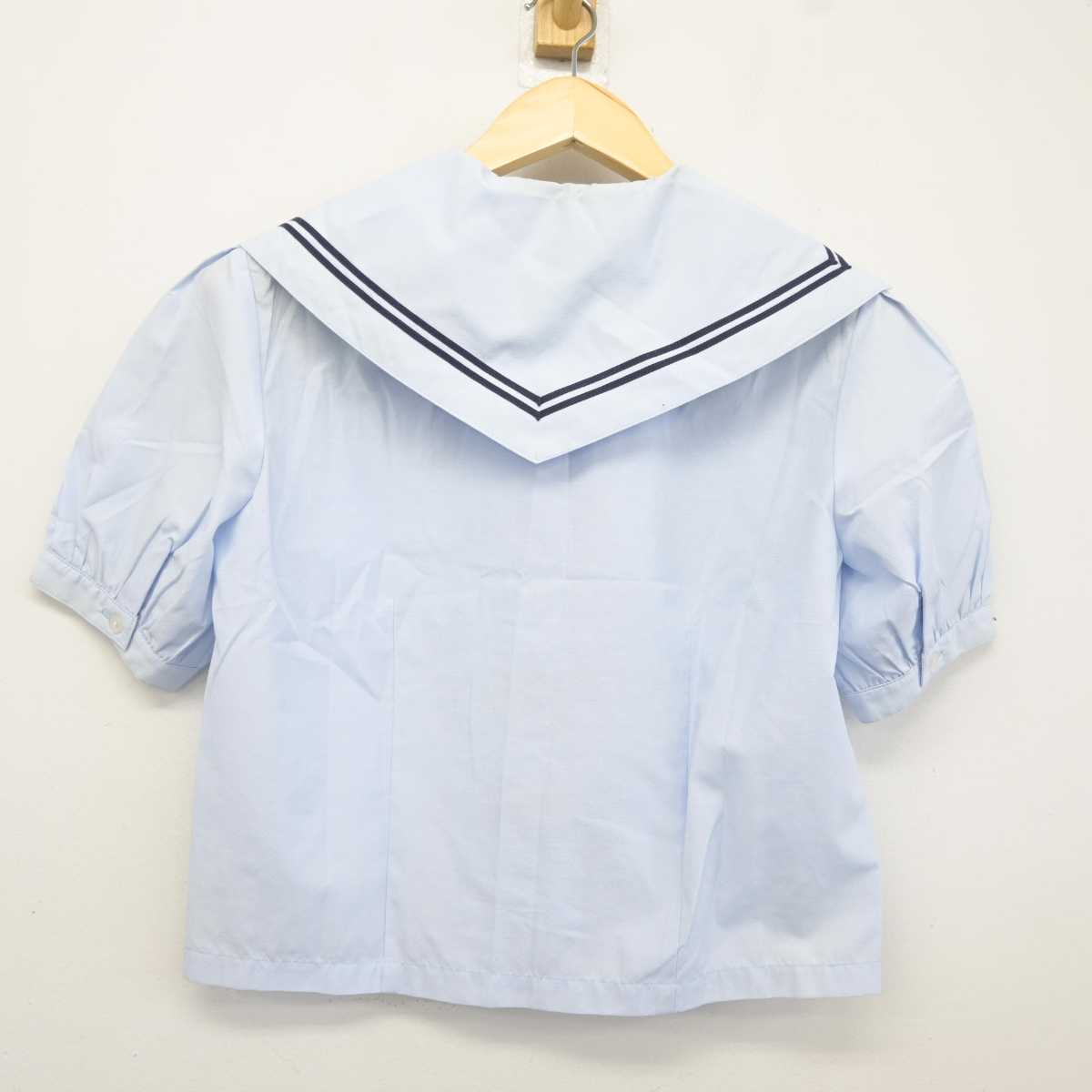 【中古】栃木県 宇都宮清陵高等学校 女子制服 2点 (ニット・シャツ) sf043392