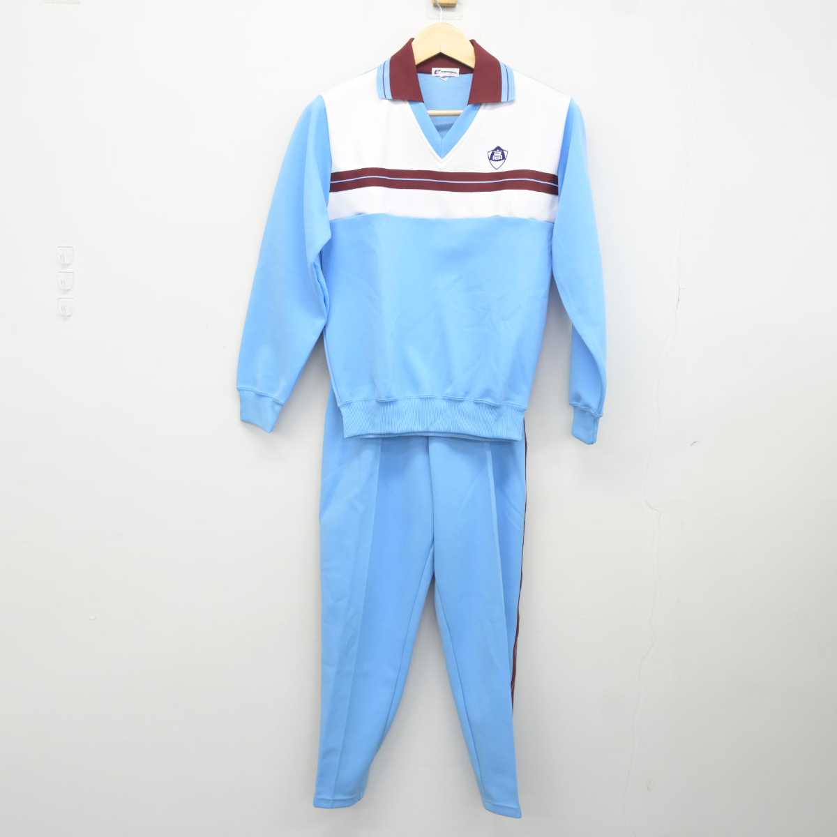 【中古】栃木県 宇都宮清陵高等学校 女子制服 2点 (ジャージ 上・ジャージ 下) sf043396