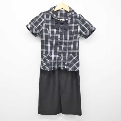 【中古】 事務服 女子制服 3点 (シャツ・スカート) sf043404