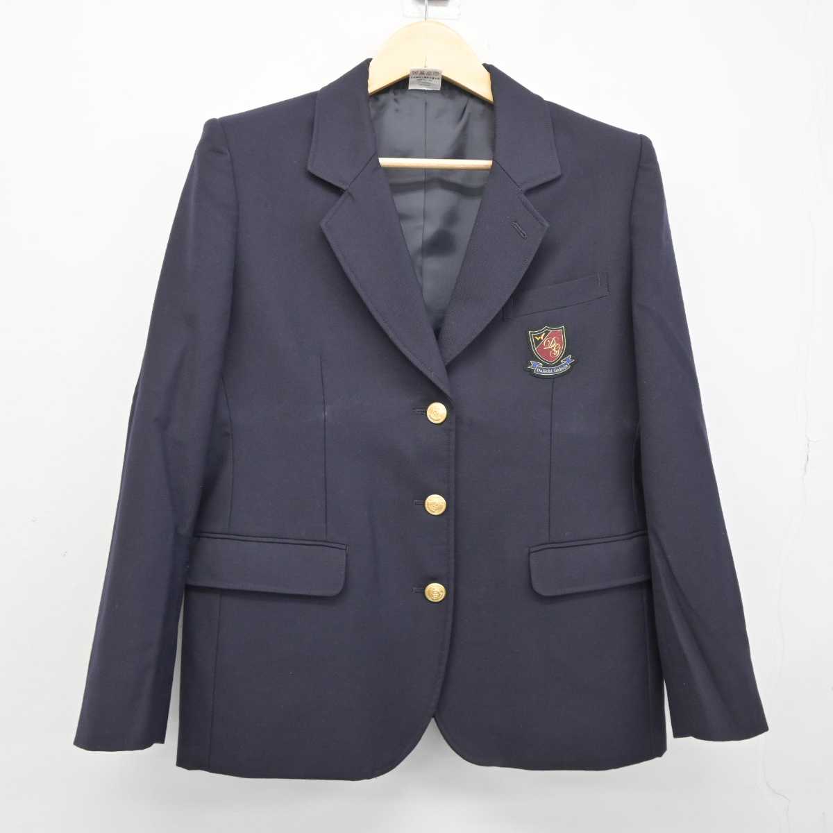 【中古】岡山県 第一学院高等学校/岡山キャンパス 女子制服 3点 (ブレザー・スカート) sf043412