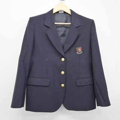 【中古】岡山県 第一学院高等学校/岡山キャンパス 女子制服 3点 (ブレザー・スカート) sf043412