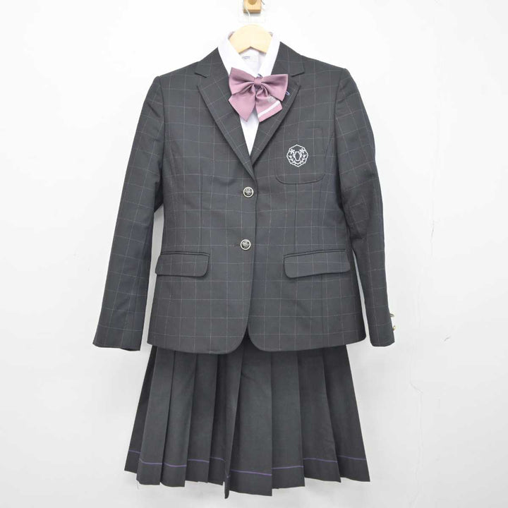 【中古】大阪府 宣真高等学校 女子制服 4点 (ブレザー・シャツ・スカート) sf043414 | 中古制服通販パレイド