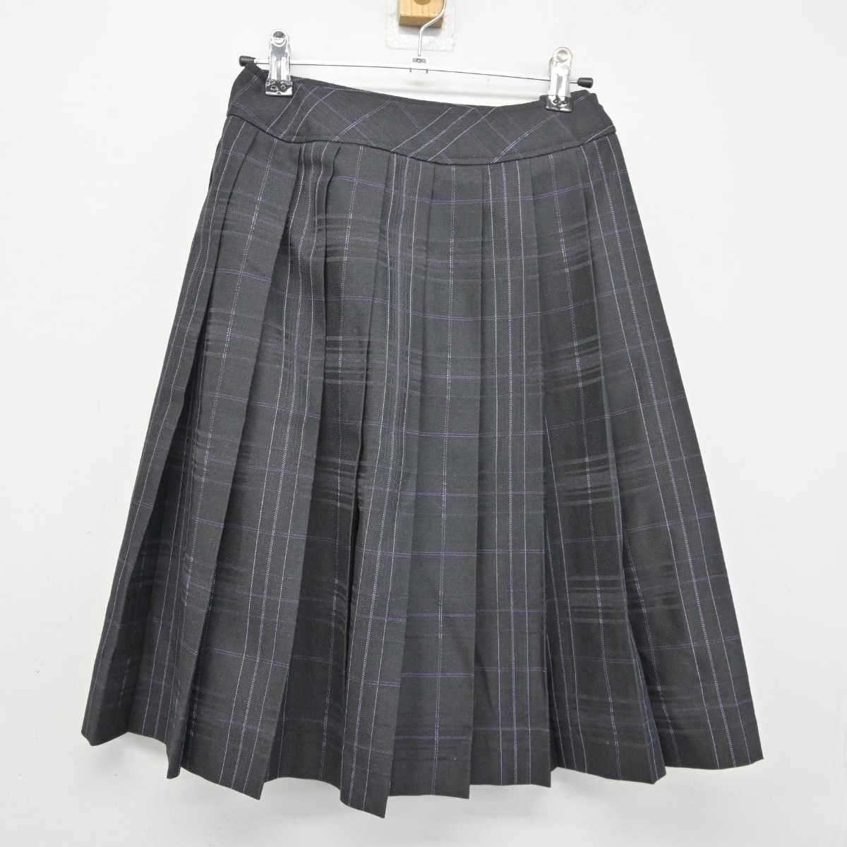 【中古】大阪府 宣真高等学校 女子制服 3点 (シャツ・スカート) sf043417