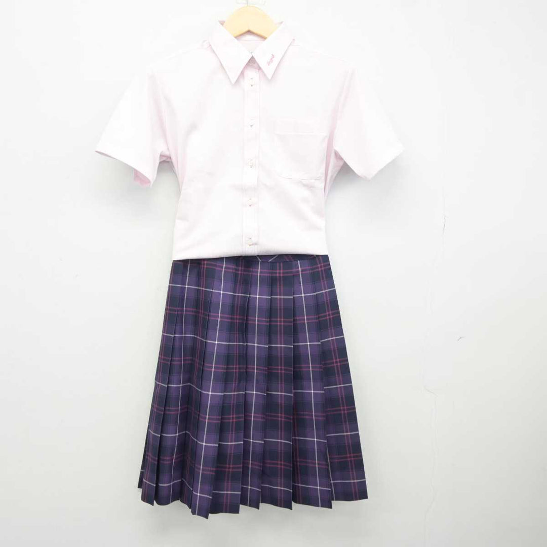 【中古】大阪府 宣真高等学校 女子制服 3点 (シャツ・スカート) sf043421 | 中古制服通販パレイド