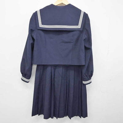 【中古】埼玉県 仲町中学校 女子制服 3点 (セーラー服・スカート) sf043449