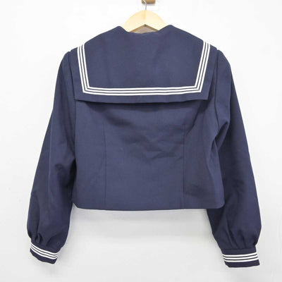 【中古】埼玉県 仲町中学校 女子制服 3点 (ニット・セーラー服) sf043450