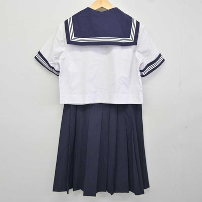 【中古】埼玉県 仲町中学校 女子制服 5点 (セーラー服・セーラー服・スカート) sf043451