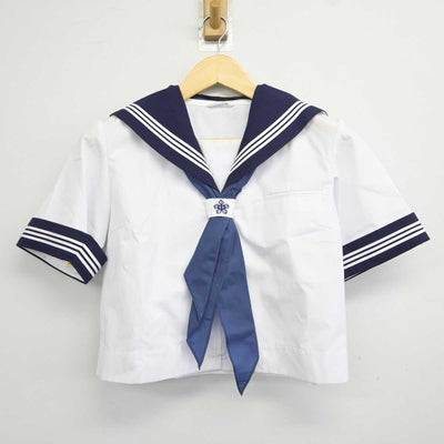 【中古】埼玉県 仲町中学校 女子制服 5点 (セーラー服・セーラー服・スカート) sf043451