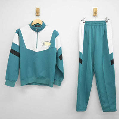 【中古】埼玉県 仲町中学校 女子制服 2点 (ジャージ 上・ジャージ 下) sf043452