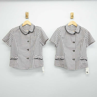 【中古】 事務服 女子制服 2点 (シャツ) sf043453