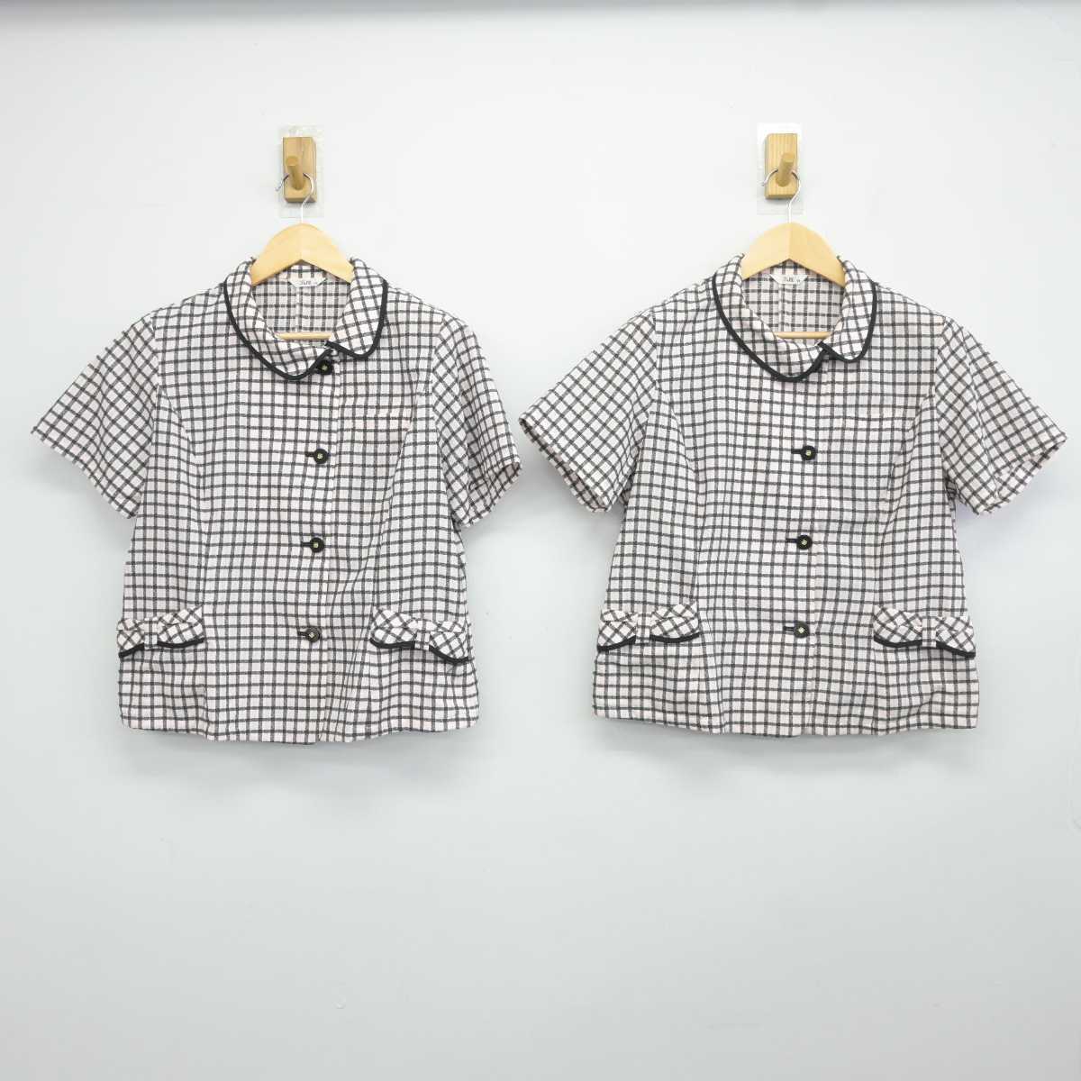 【中古】 事務服 女子制服 2点 (シャツ) sf043455