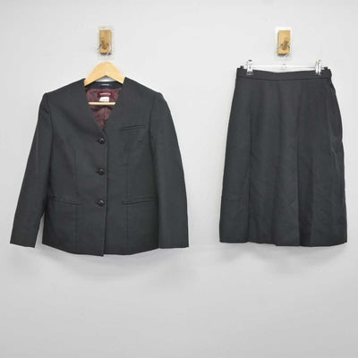 【中古】新潟県 長岡商業高等学校 女子制服 4点 (ブレザー・スカート) sf043459