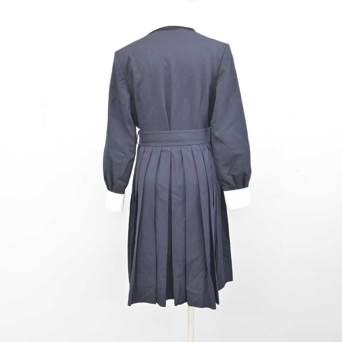 【中古】東京都 山脇学園中学校 女子制服 2点 (ワンピース) sf043482