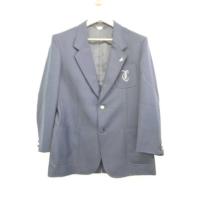 【中古】神奈川県 茅ケ崎中学校 女子制服 3点 (ブレザー・ズボン) sf043502