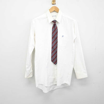 【中古】香川県 藤井高等学校 男子制服 5点 (ブレザー・ニット・シャツ・ズボン) sf043508