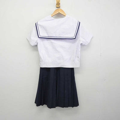 【中古】石川県 遊学館高等学校 女子制服 3点 (セーラー服・スカート) sf043513