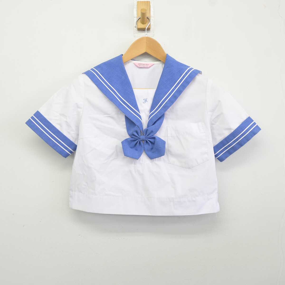 中古】熊本県 熊本市立二岡中学校 女子制服 3点 (セーラー服・スカート) sf043524 | 中古制服通販パレイド