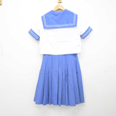 【中古】熊本県 熊本市立二岡中学校 女子制服 3点 (セーラー服・スカート) sf043525