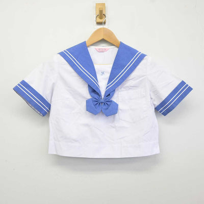 【中古】熊本県 熊本市立二岡中学校 女子制服 3点 (セーラー服・スカート) sf043525