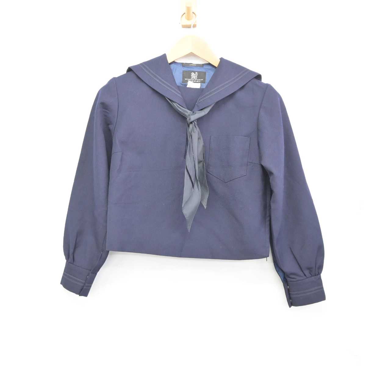 【中古】東京都 田園調布学園高等部 女子制服 2点 (セーラー服) sf043526