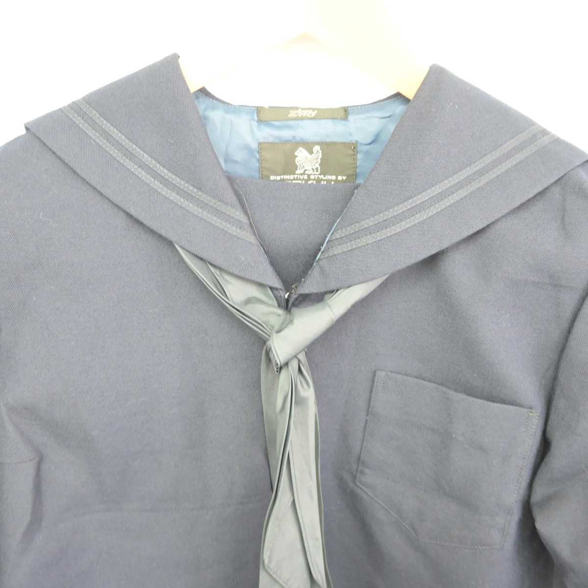 【中古】東京都 田園調布学園高等部 女子制服 2点 (セーラー服) sf043526