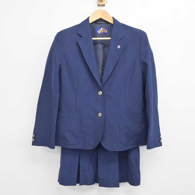 【中古】神奈川県 相模田名高等学校 女子制服 3点 (ブレザー・スカート) sf043530