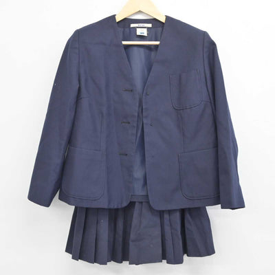 【中古】神奈川県 大野南中学校 女子制服 2点 (ブレザー・スカート) sf043531