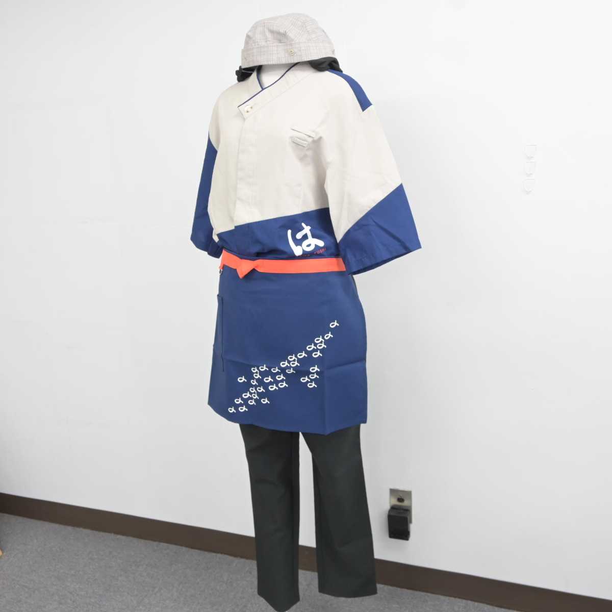 【中古】 はま寿司 女子制服 4点 (シャツ・ズボン・エプロン / サロン) sf043562