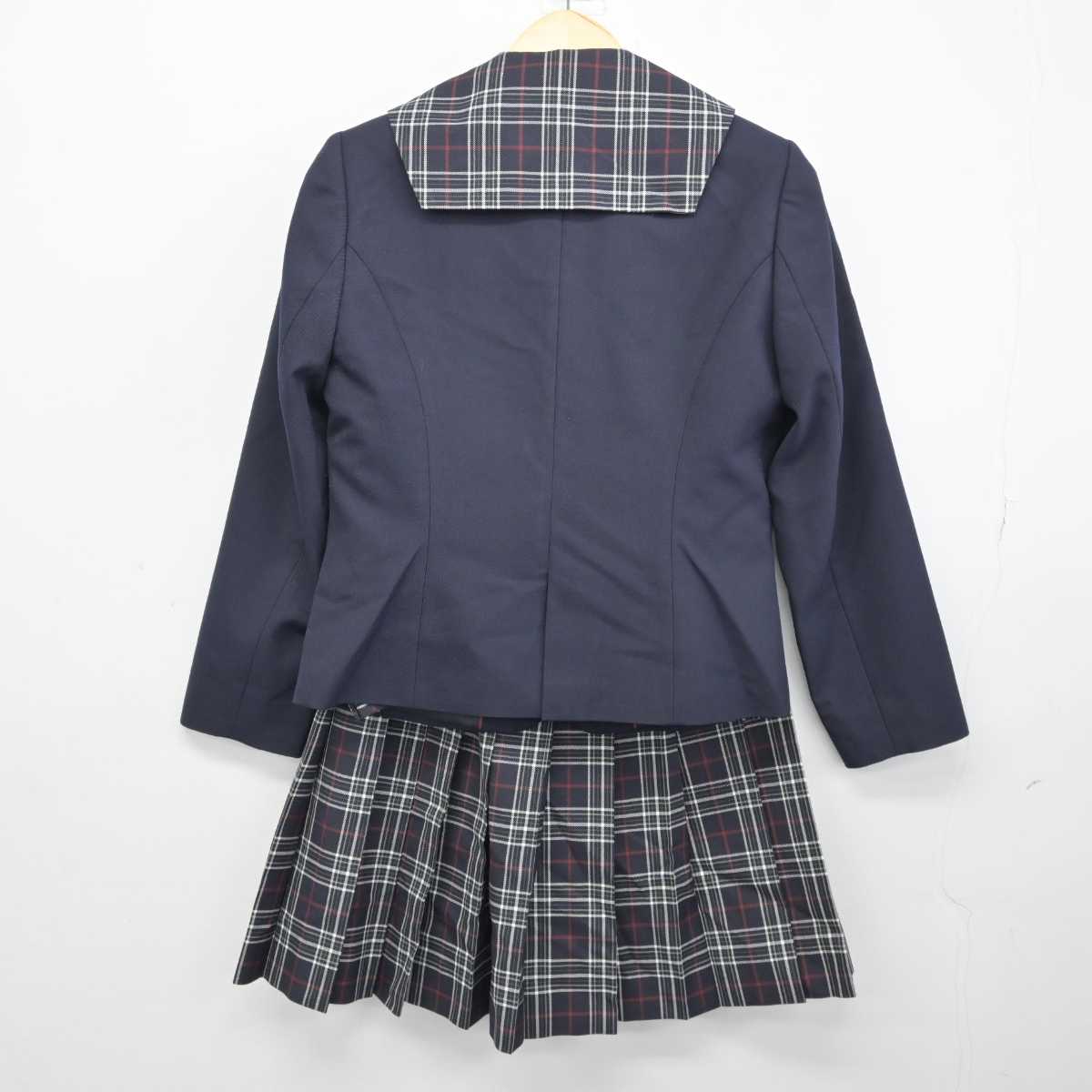 中古】福岡県 福岡大学附属大濠中学校 女子制服 4点 (ブレザー・セーラー服・スカート) sf043569 | 中古制服通販パレイド