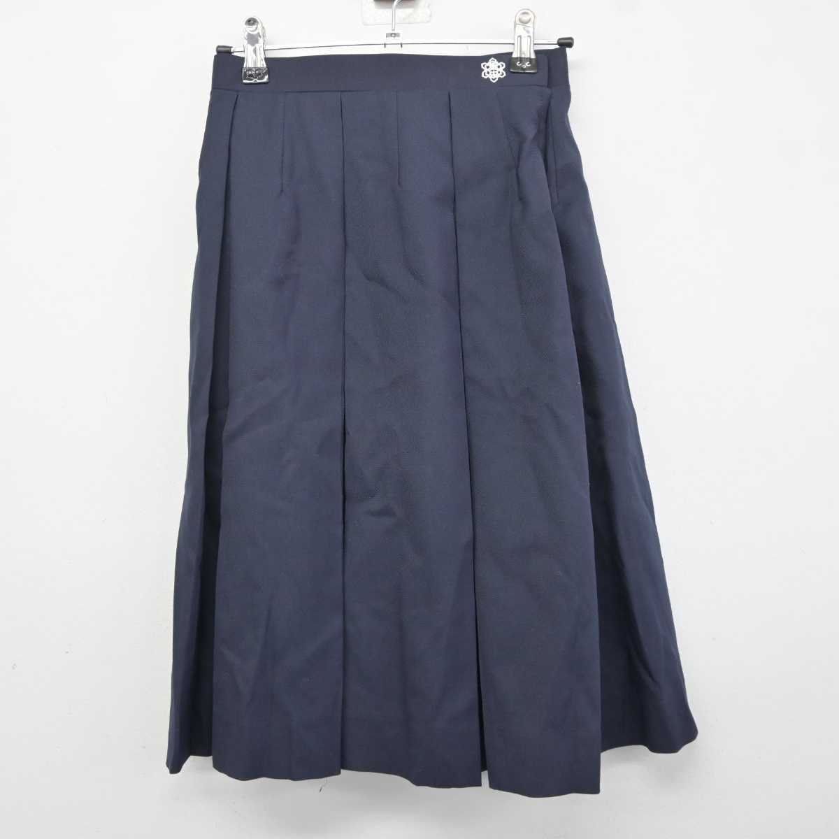 【中古】茨城県 結城東中学校 女子制服 4点 (ブレザー・ベスト・スカート) sf043574