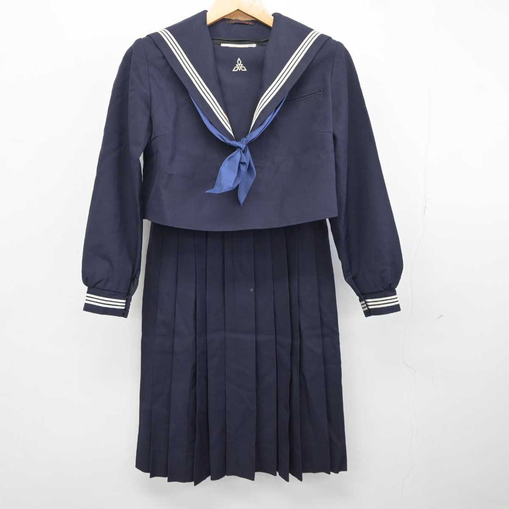 【中古】福岡県 福岡女子高等学校/旧制服 女子制服 3点 (セーラー服・ジャンパースカート) sf043578 | 中古制服通販パレイド