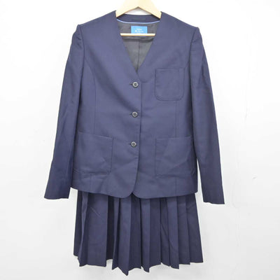 【中古】新潟県 早通中学校 女子制服 2点 (ブレザー・スカート) sf043592