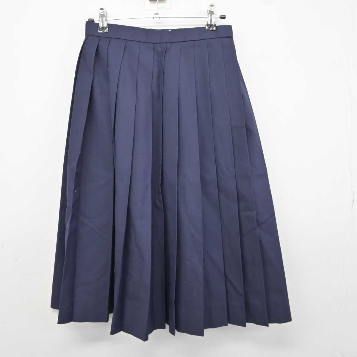 【中古】新潟県 早通中学校 女子制服 2点 (ブレザー・スカート) sf043592