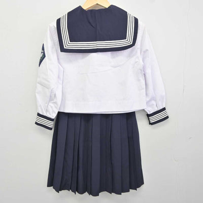 【中古】宮城県 常盤木学園高等学校 女子制服 3点 (セーラー服・スカート) sf043609