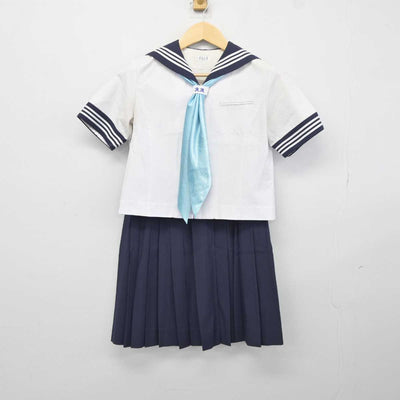 【中古】東京都 昭和女子大学附属昭和中学校高等学校 女子制服 4点 (セーラー服・セーラー服・スカート) sf043626