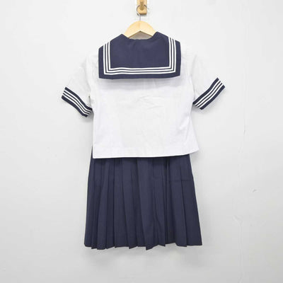 【中古】東京都 昭和女子大学附属昭和中学校高等学校 女子制服 4点 (セーラー服・セーラー服・スカート) sf043626