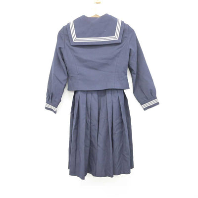 【中古】東京都 篠崎中学校 女子制服 3点 (セーラー服・ジャンパースカート) sf043629