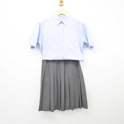 【中古】埼玉県 東京農業大学第三高等学校附属中学校 女子制服 2点 (シャツ・スカート) sf043633