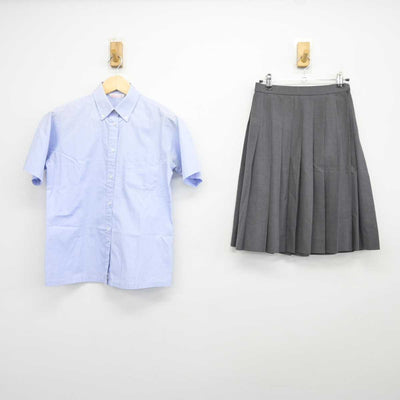 【中古】埼玉県 東京農業大学第三高等学校附属中学校 女子制服 2点 (シャツ・スカート) sf043633