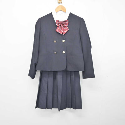 【中古】静岡県 掛川東高等学校 女子制服 4点 (ブレザー・シャツ・スカート) sf043644