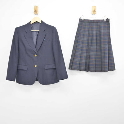 【中古】大阪府 交野市立第三中学校 女子制服 2点 (ブレザー・スカート) sf043647