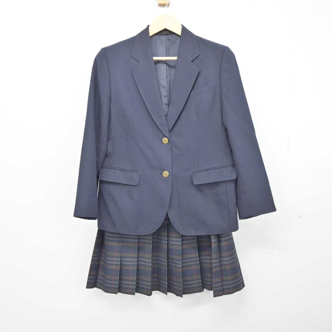 【中古】大阪府 交野市立第三中学校 女子制服 2点 (ブレザー・スカート) sf043648