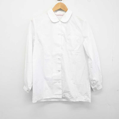 【中古】埼玉県 川越市立名細中学校 女子制服 2点 (ニット・シャツ) sf043655