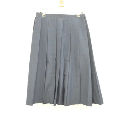 【中古】埼玉県 川越市立名細中学校 女子制服 3点 (ニットベスト・シャツ・スカート) sf043656