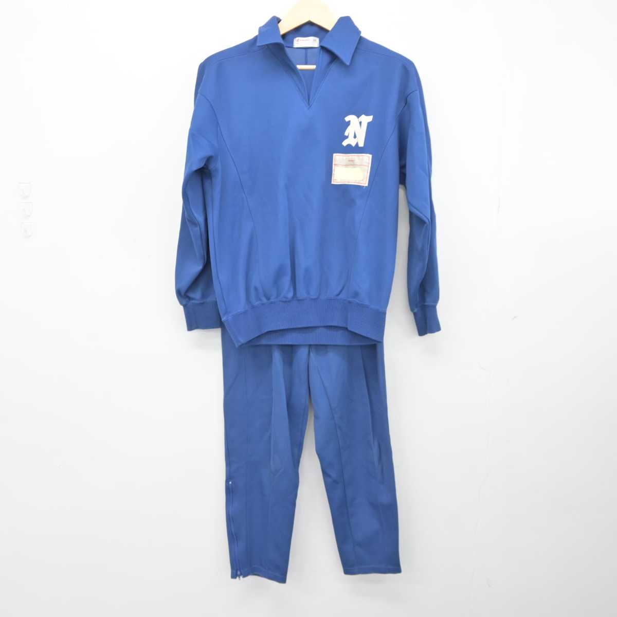 【中古】埼玉県 川越市立名細中学校 女子制服 2点 (ジャージ 上・ジャージ 下) sf043657