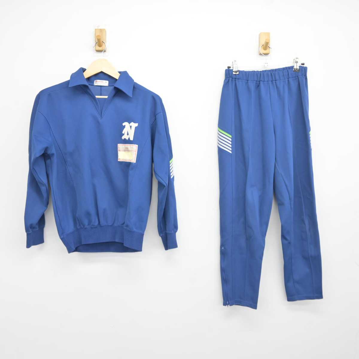 【中古】埼玉県 川越市立名細中学校 女子制服 2点 (ジャージ 上・ジャージ 下) sf043657