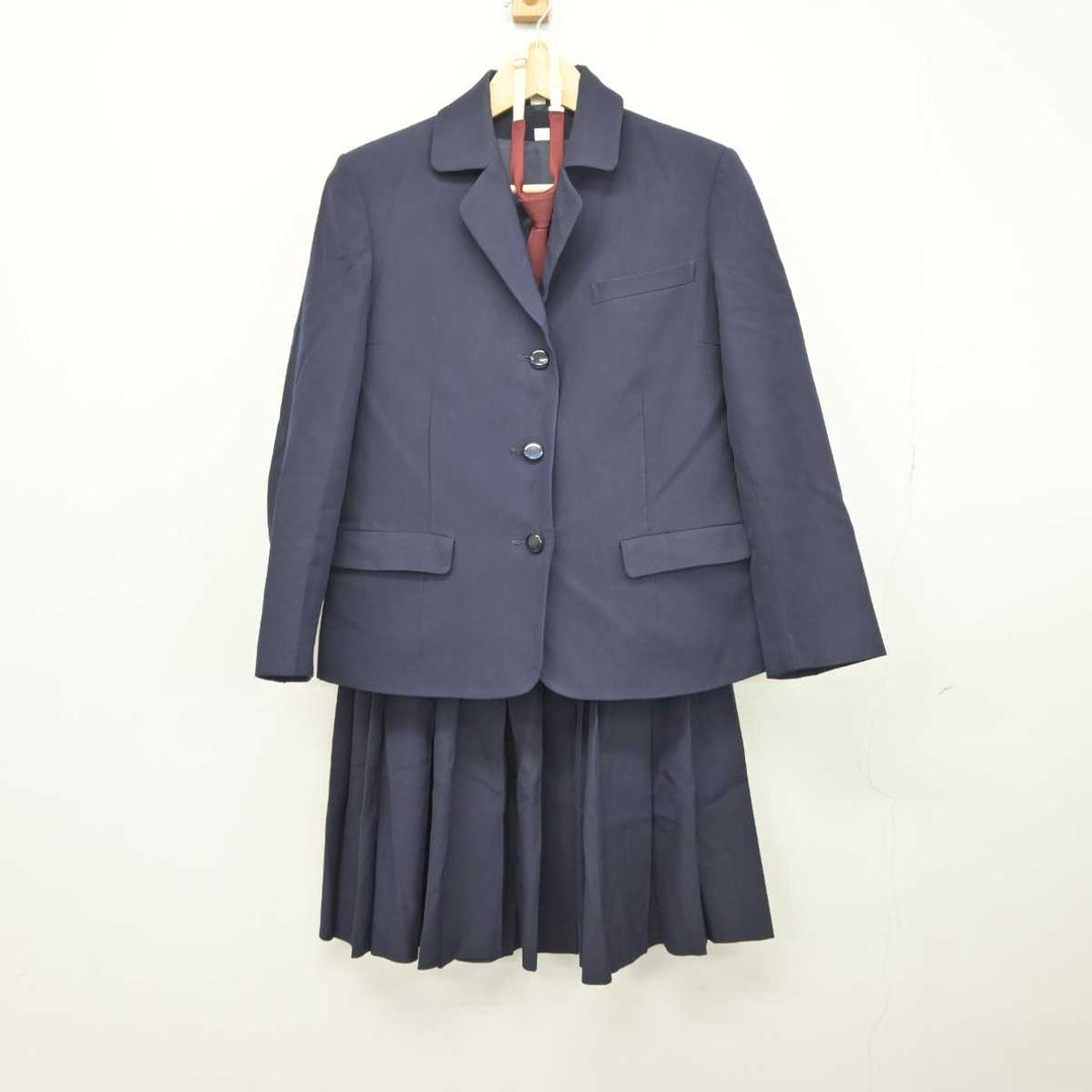 【中古】新潟県 新発田高等学校 女子制服 4点 (ブレザー・ベスト・スカート) sf043658 | 中古制服通販パレイド