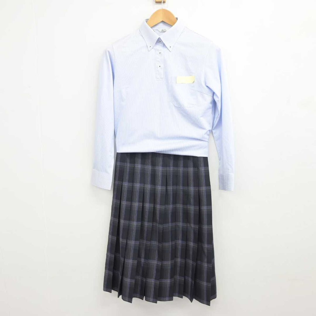 中古】広島県 安佐南中学校 女子制服 3点 (ブレザー・シャツ・スカート) sf043659 | 中古制服通販パレイド