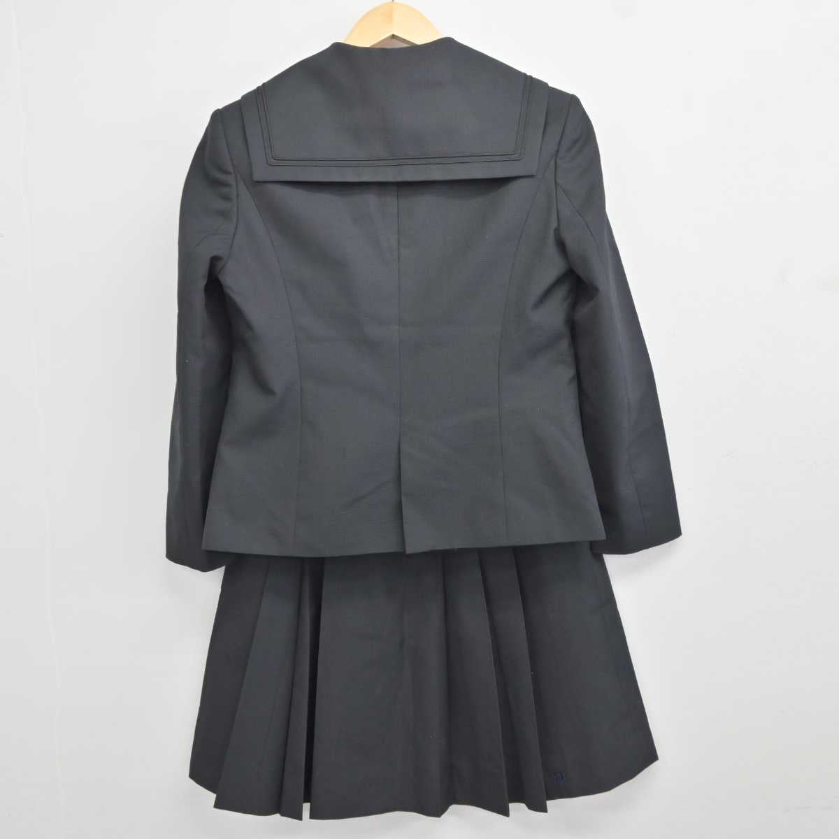 【中古】広島県 安西高等学校 女子制服 5点 (ブレザー・スカート) sf043662